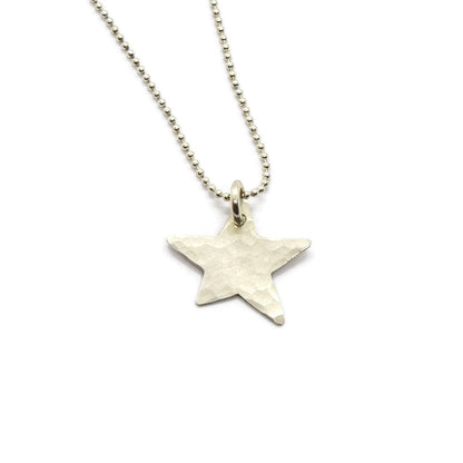 Wish Silver Star Necklace - Cloverleaf Jewelry